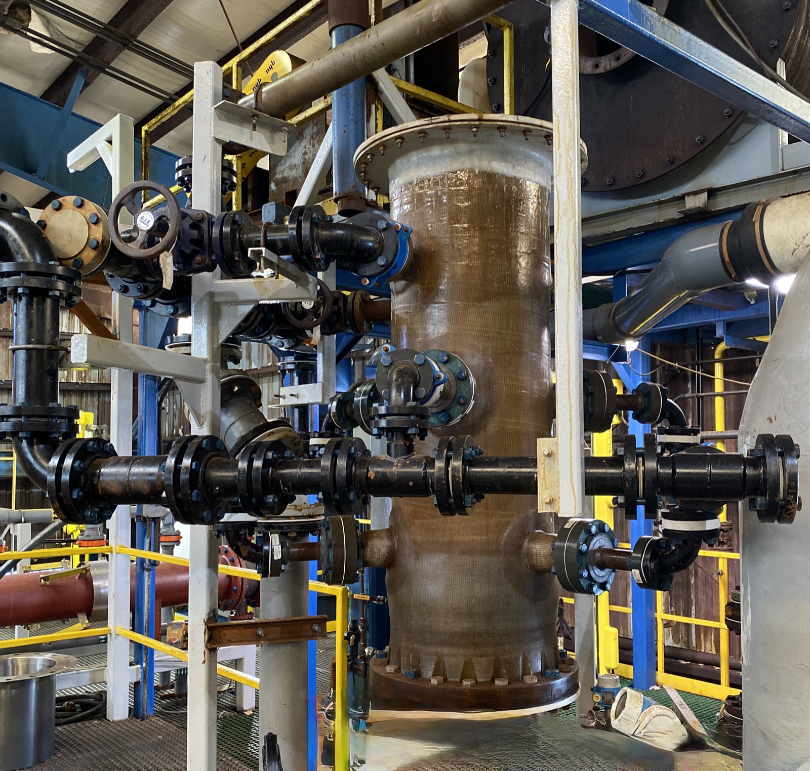 OGG Construction — Teflon-Lined Piping
