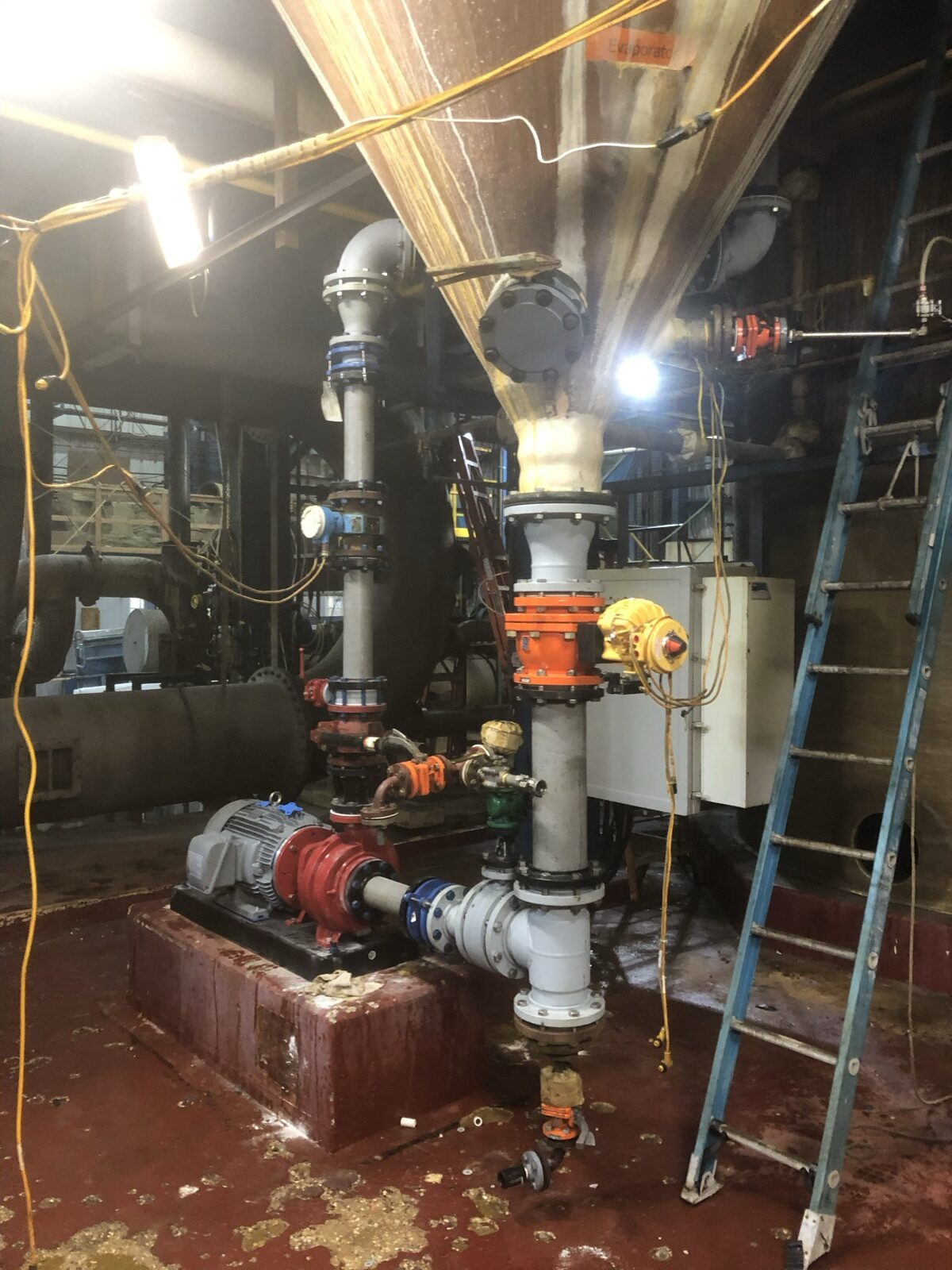 OGG Construction — Teflon-Lined Piping